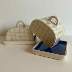 Beurrier en céramique